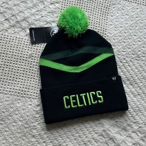 Boston celtics city edition knit hat